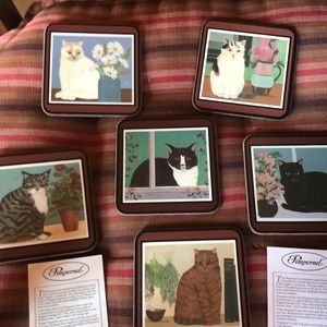 Pimpernel coaster set